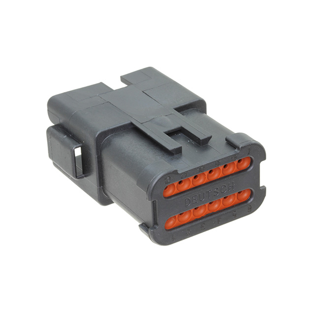 DT04-12PB-BE02 TE Connectivity Deutsch Connectors  Boîtiers de connecteurs rectangulaires