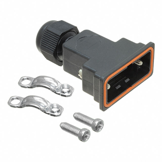 9670090438 HARTING  Capots de connecteurs D-Sub en forme de D