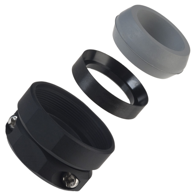 JR25WCC-18(71) Hirose Electric Co Ltd  Carcasas traseras y abrazaderas de cables