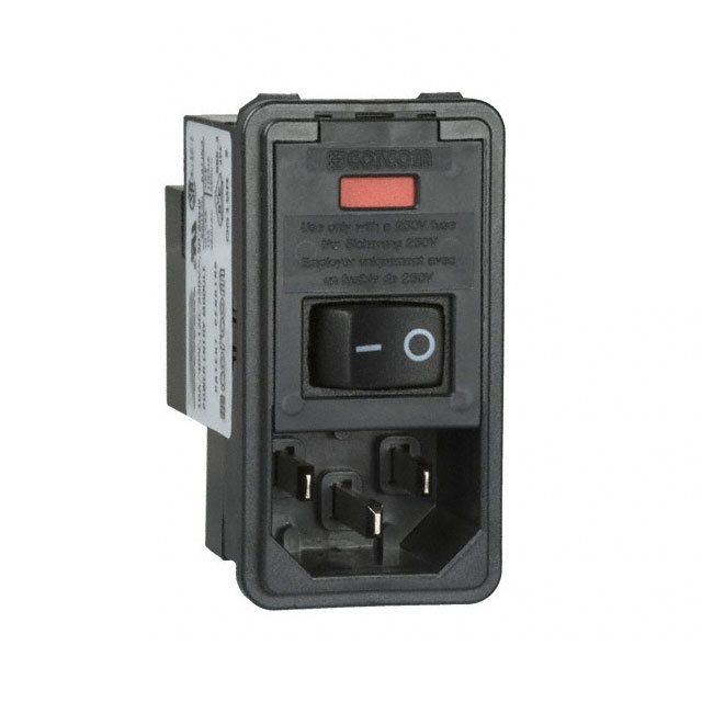 3-6609959-7 TE Connectivity Corcom Filters  Power Entry Modules (PEM)