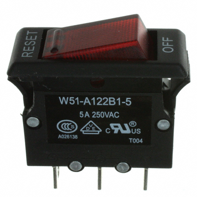W51-A122B1-5 TE Connectivity Potter & Brumfield Relays Interruttori automatici