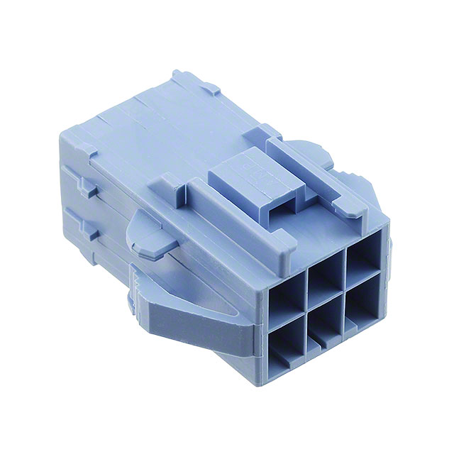 368588-6 TE Connectivity AMP Connectors  Rectangular Connector Housings