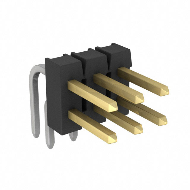 104354-3 TE Connectivity AMP Connectors  Embases à broches mâles