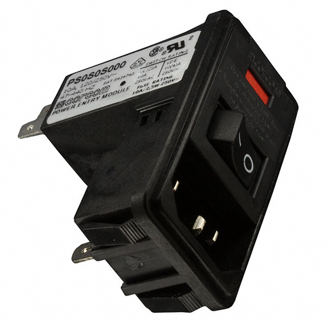 PS0S0S000 TE Connectivity Corcom Filters  Power Entry Modules (PEM)