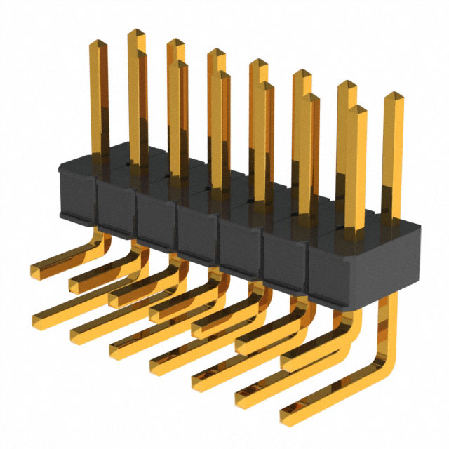 929667-01-07-I 3M  Headers Male Pins