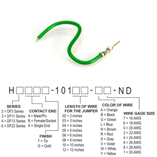H2AXT-10108-G8 Hirose Electric Co Ltd  Assemblaggi di cavi