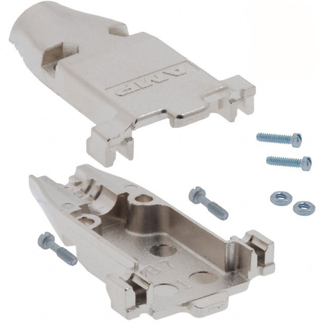745171-1 TE Connectivity AMP Connectors  Carcasas traseras para conectores D-Sub en forma de D