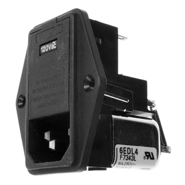 6EDL4 TE Connectivity Corcom Filters  Moduli di ingresso alimentazione (PEM)