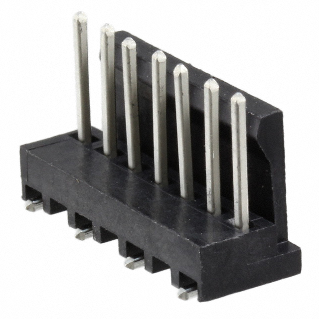 647166-7 TE Connectivity AMP Connectors  Embases à broches mâles