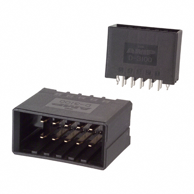178325-3 TE Connectivity AMP Connectors  Headers Male Pins