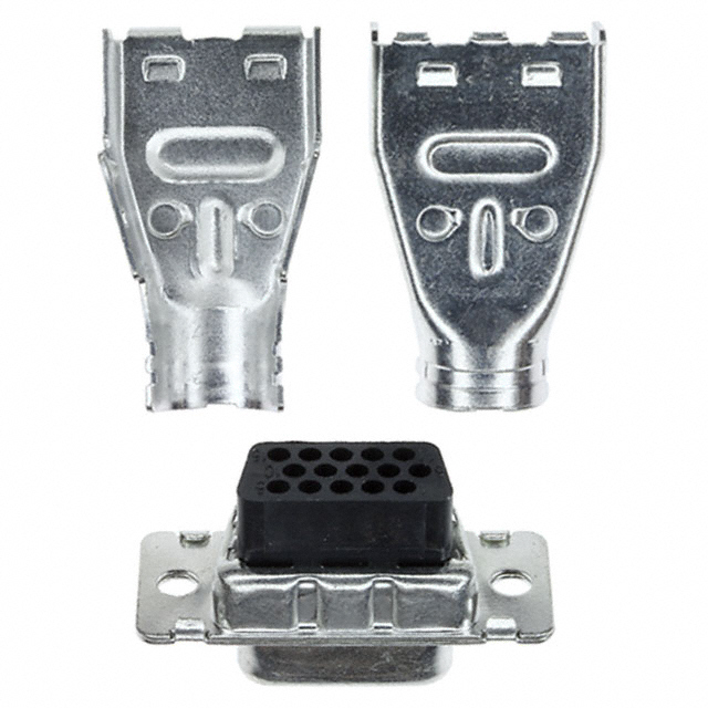 748634-1 TE Connectivity AMP Connectors  Alloggiamenti per connettori D-Sub a forma di D