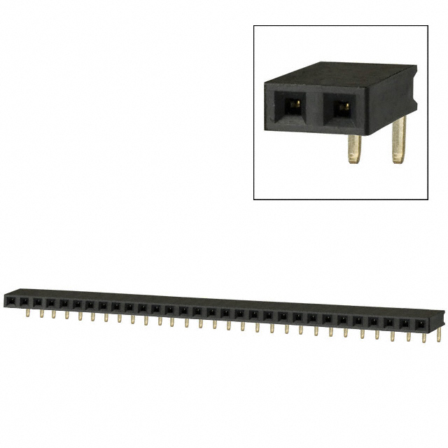 PPPC301LGBN Sullins Connector Solutions  Headers Receptacles Female Sockets