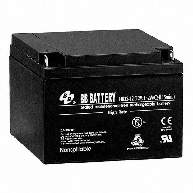 HR33-12-B1 B B Battery  Piles rechargeables (secondaires)