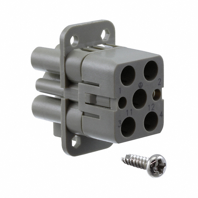 T2080062201-100 TE Connectivity AMP Connectors  Moduli di inserti per connettori per impieghi gravosi