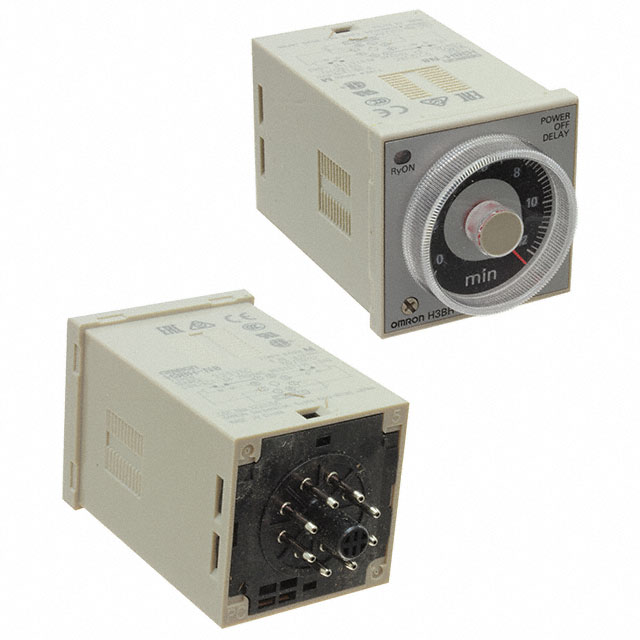 H3BH-N8 220 VAC M Omron Automation and Safety Relés de retardo de tiempo
