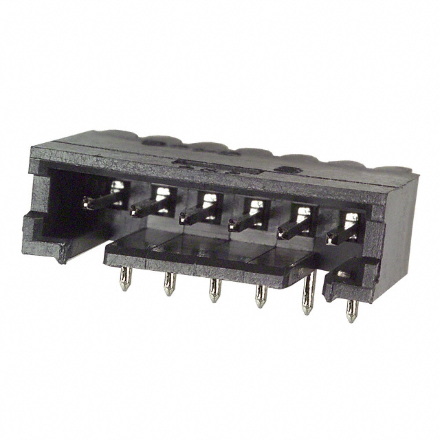 102523-4 TE Connectivity AMP Connectors  Headers Male Pins