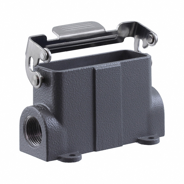 T1619161225-000 TE Connectivity AMP Connectors  Heavy Duty Connector Housings Hoods Bases