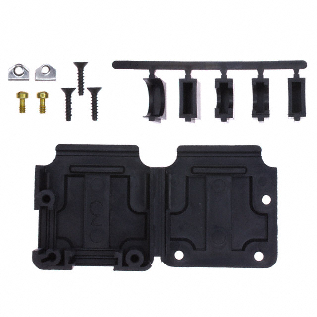 207908-7 TE Connectivity AMP Connectors  Capots de connecteurs D-Sub en forme de D