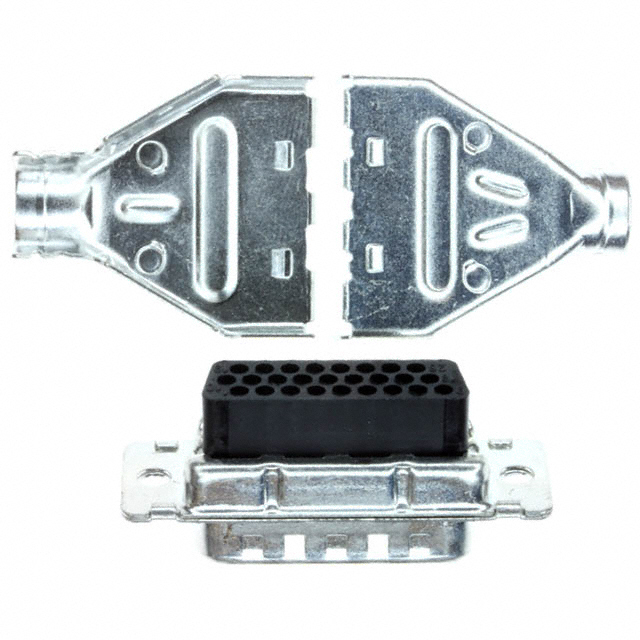 748469-1 TE Connectivity AMP Connectors  Alloggiamenti per connettori D-Sub a forma di D