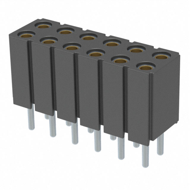 803-43-012-10-004000 Mill-Max Manufacturing Corp.  Headers Receptacles Female Sockets