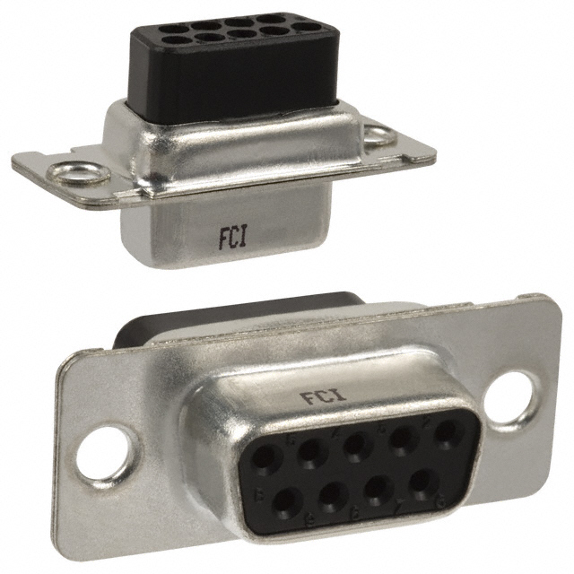 865609SLT Amphenol ICC (FCI)  Carcasas de conector D-Sub en forma de D