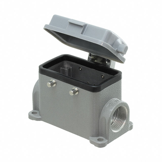 T1460100125-000 TE Connectivity AMP Connectors  Heavy Duty Connector Housings Hoods Bases