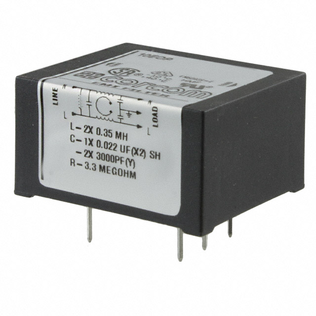 6609064-4 TE Connectivity Corcom Filters  Netzfiltermodule