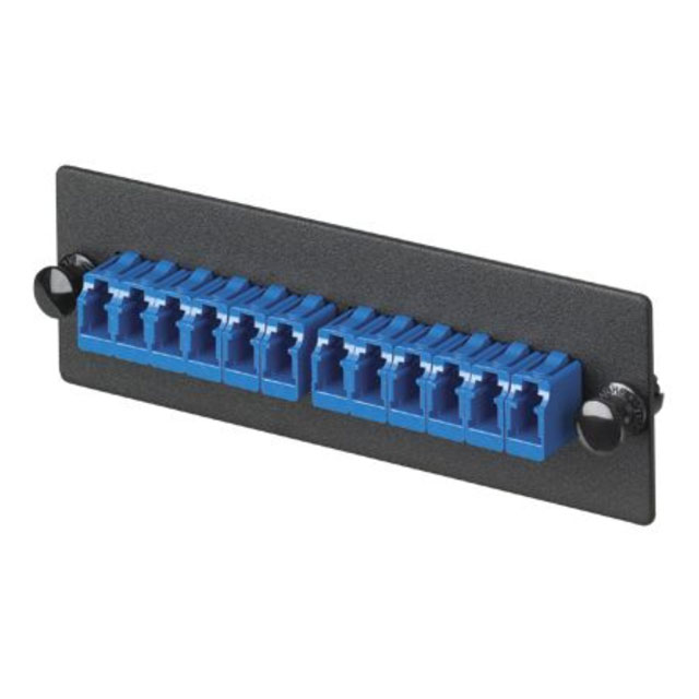 FAP12WBULCZ Panduit Corp  Adaptateurs de connecteurs à fibre optique