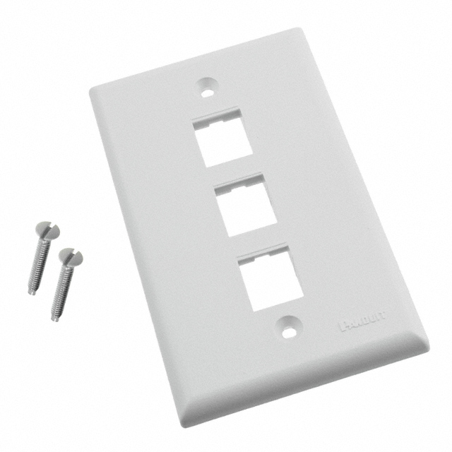 NK3FNWH Panduit Corp  Keystone Faceplates Frames