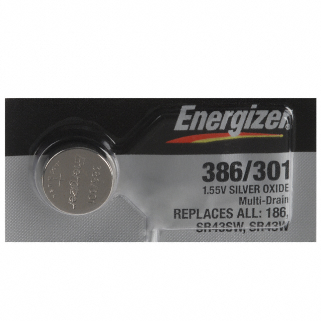 386-301TZ Energizer Battery Company  Piles non rechargeables (primaires)