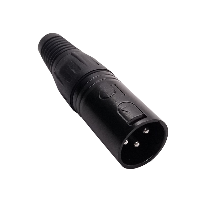 IO-XLR3-M-BK IO Audio Technologies  Rundsteckverbinderbaugruppen