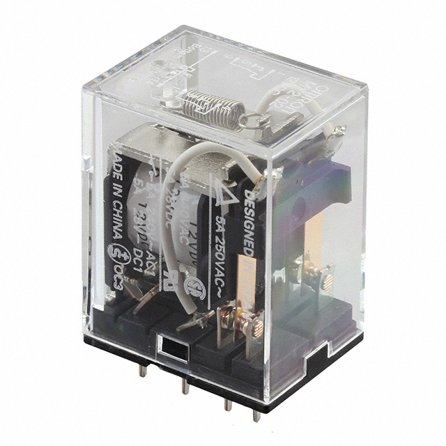 MY2-02-DC12 Omron Automation and Safety  Relés de potencia de más de 2 amperios