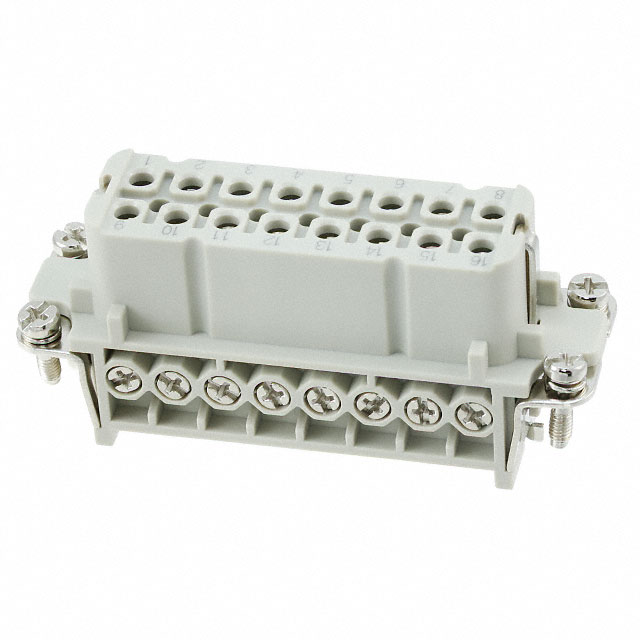 HA-016-F(17-32) TE Connectivity AMP Connectors  Modules d'insertion de connecteurs robustes
