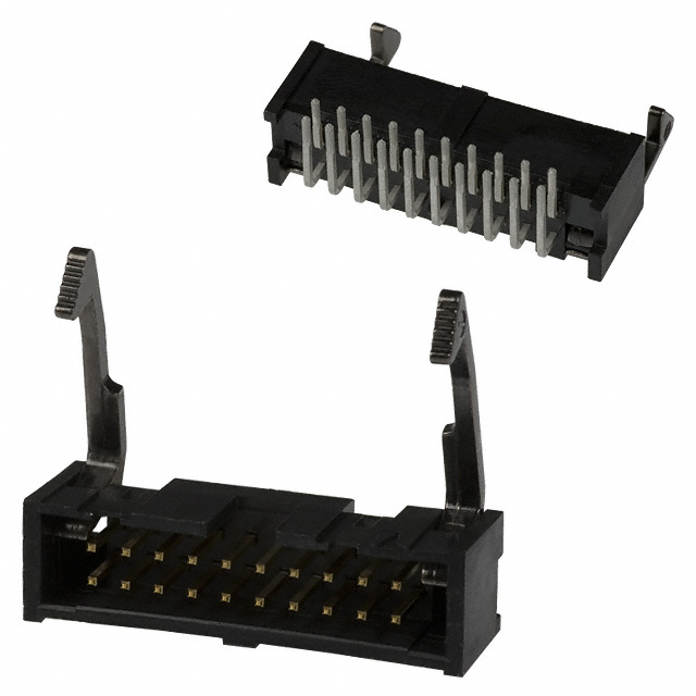 1761607-7 TE Connectivity AMP Connectors  Headers Male Pins