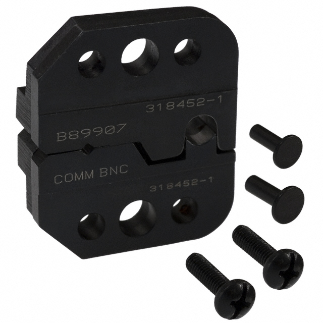 318452-2 TE Application Tooling  Juegos de matrices para cabezales de engarce