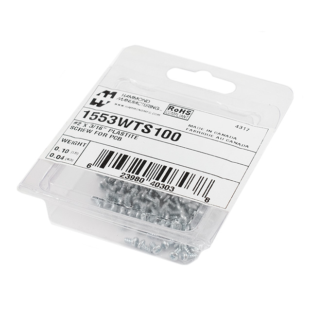 1553WTS100 Hammond Manufacturing  Accessori per scatole