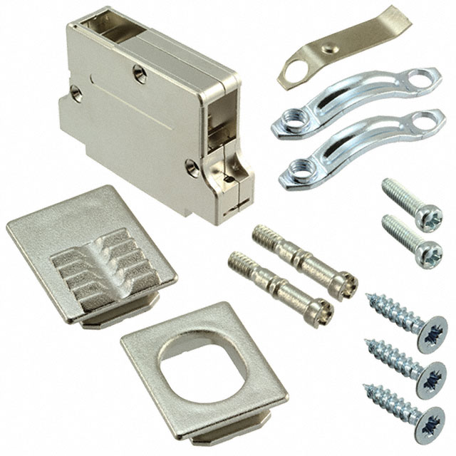 1731110017 Molex  Capots de connecteurs D-Sub en forme de D