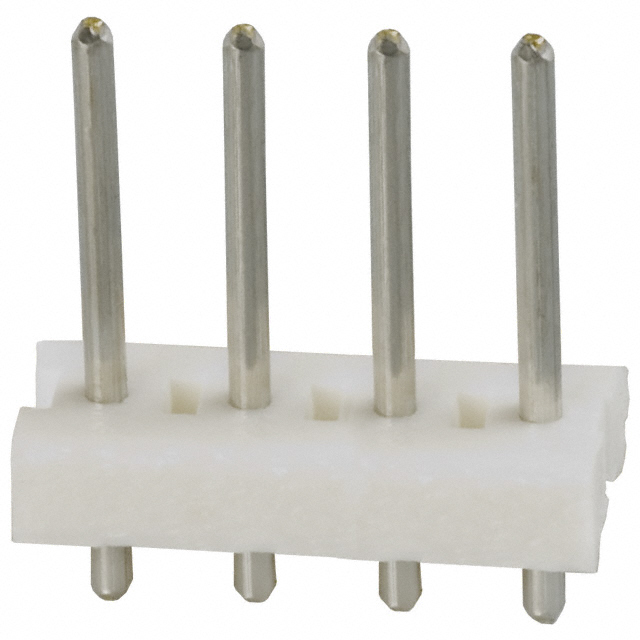 640384-4 TE Connectivity AMP Connectors  Headers Male Pins
