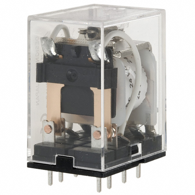 MY2-02-DC24 Omron Automation and Safety  Power Relays Over 2 Amps