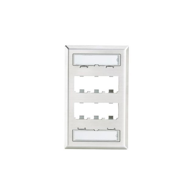 CFPL6SY Panduit Corp  Keystone Faceplates Frames