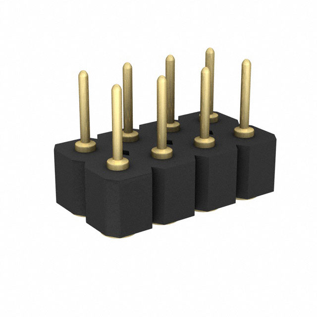 802-10-008-30-480101 Preci-Dip  Embases à broches mâles