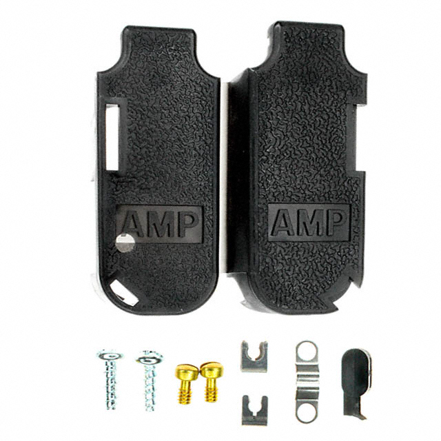 749914-2 TE Connectivity AMP Connectors  Capots de connecteurs D-Sub en forme de D