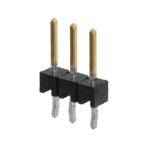 104345-1 TE Connectivity AMP Connectors  Headers Male Pins