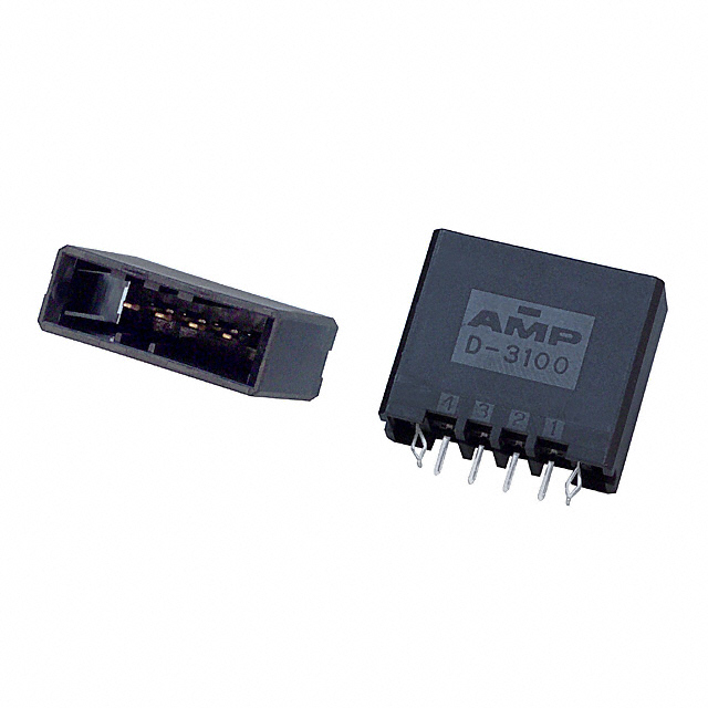 1-178314-3 TE Connectivity AMP Connectors  Headers Male Pins