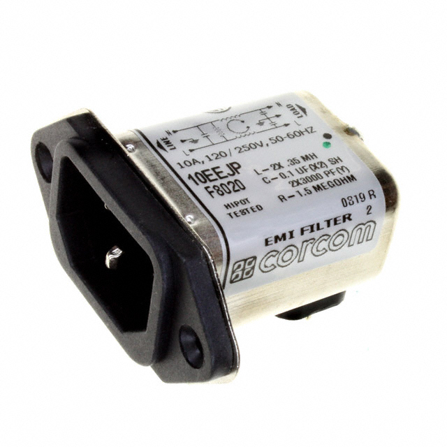 1-1609006-5 TE Connectivity Corcom Filters  Moduli di ingresso alimentazione (PEM)