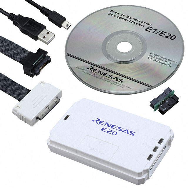 R0E000200KCT00 Renesas Electronics Corporation  Programmeurs, émulateurs et débogueurs