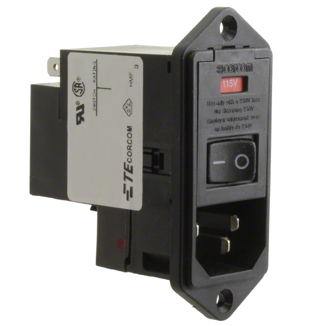 6609102-2 TE Connectivity Corcom Filters  Power Entry Modules (PEM)