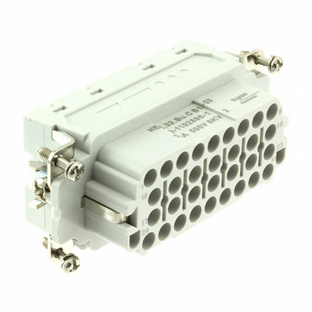 1102896-1 TE Connectivity AMP Connectors  Moduli di inserti per connettori per impieghi gravosi