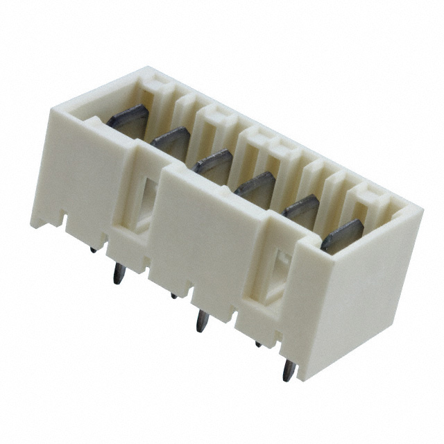 2-1971846-6 TE Connectivity AMP Connectors  Embases à broches mâles