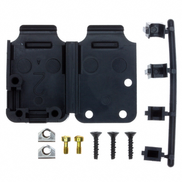 5207908-4 TE Connectivity AMP Connectors  Capots de connecteurs D-Sub en forme de D